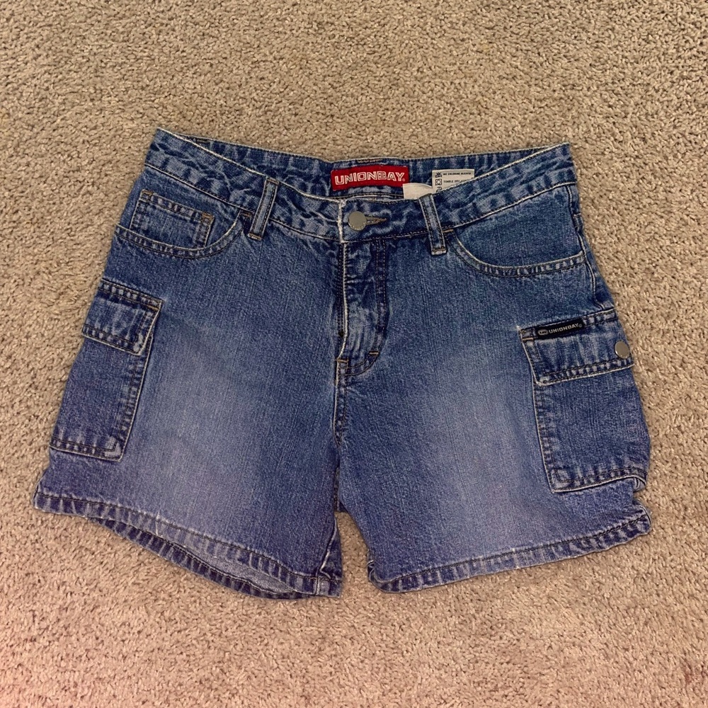 y2k jean shorts